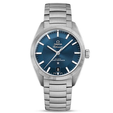 omega constellation globemaster men's bracelet watch